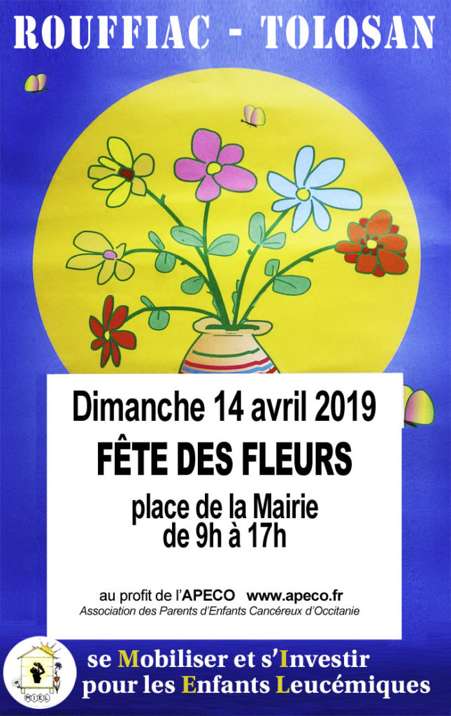 Fête des Fleurs à Rouffiac-Tolosan par l'Association MIEL